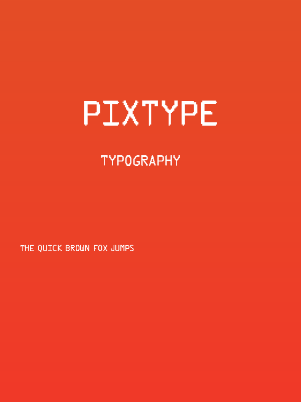 PixType Poster