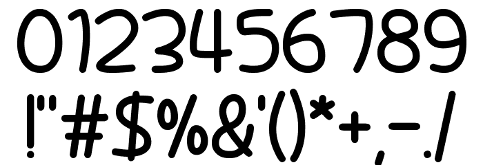 Pixabubble Font OTHER CHARS