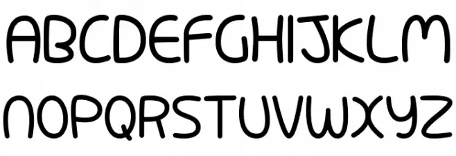 Pixabubble Fonte MAIÚSCULAS