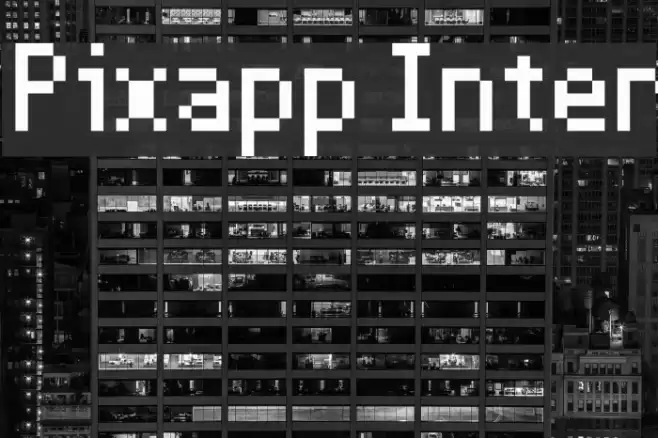 Pixapp Inter Font examples