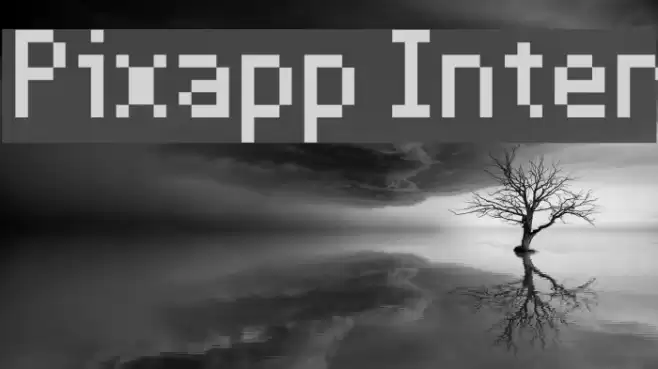 Pixapp Inter Font examples