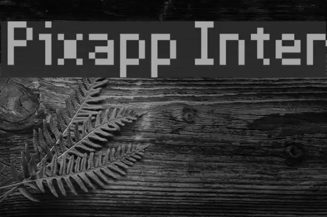 Pixapp Inter Font examples