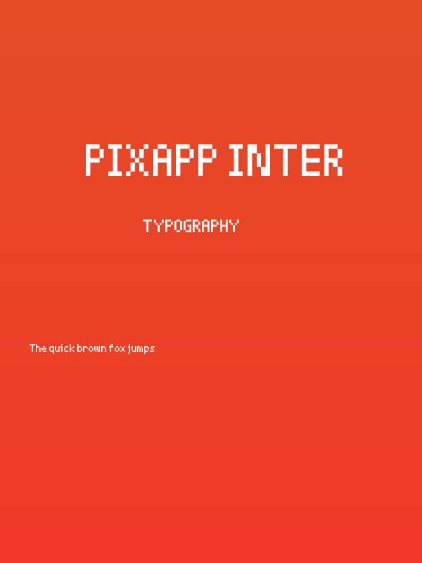 Pixapp Inter Poster
