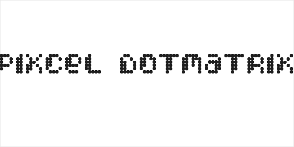 Pixcel DotMatrix Logo