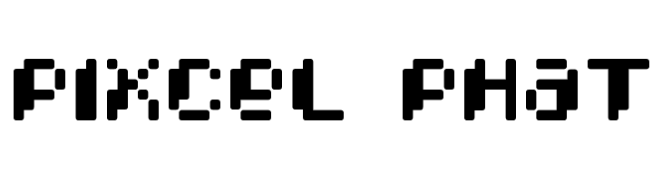 Pixcel Phat  Free Fonts Download