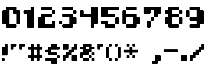 Pixcel Phat Font OTHER CHARS
