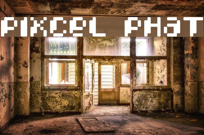 Pixcel Phat Font examples