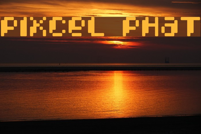Pixcel Phat Font examples