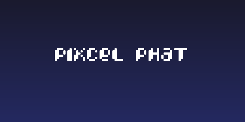 Pixcel Phat Social Header