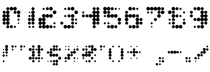 Pixcel Font OTHER CHARS