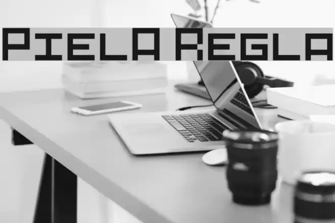 Pixel-Art Regular Font examples