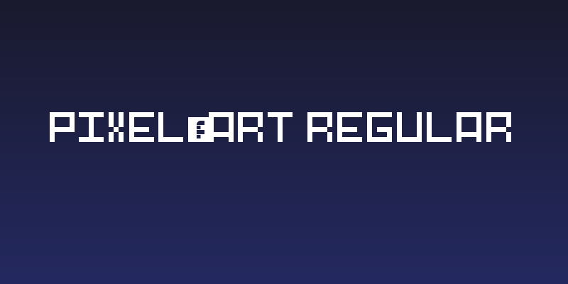 Pixel-Art Regular Social Header