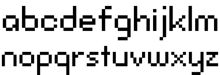 Pixel Berry 08/84 Ltd.Edition Font LOWERCASE