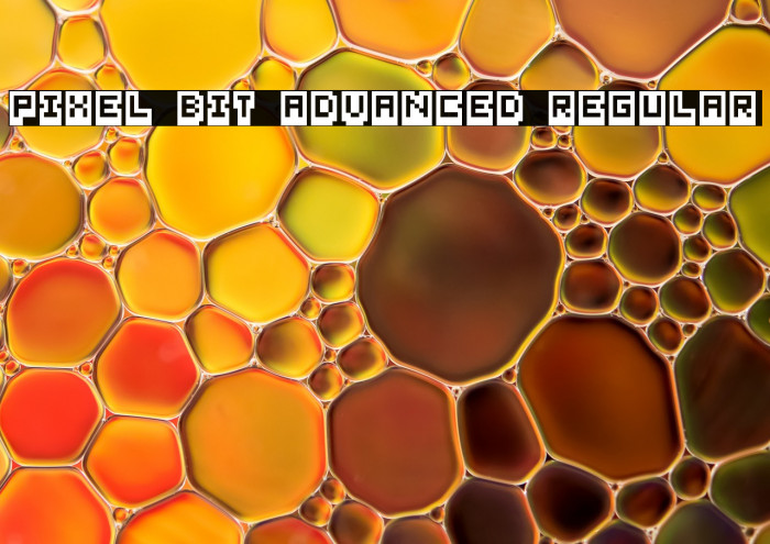 Pixel Bit Advanced Regular Example 1