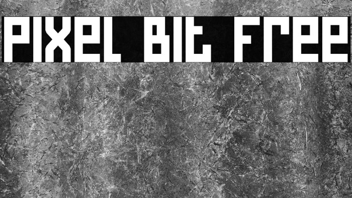 Pixel Bit Free Example 2