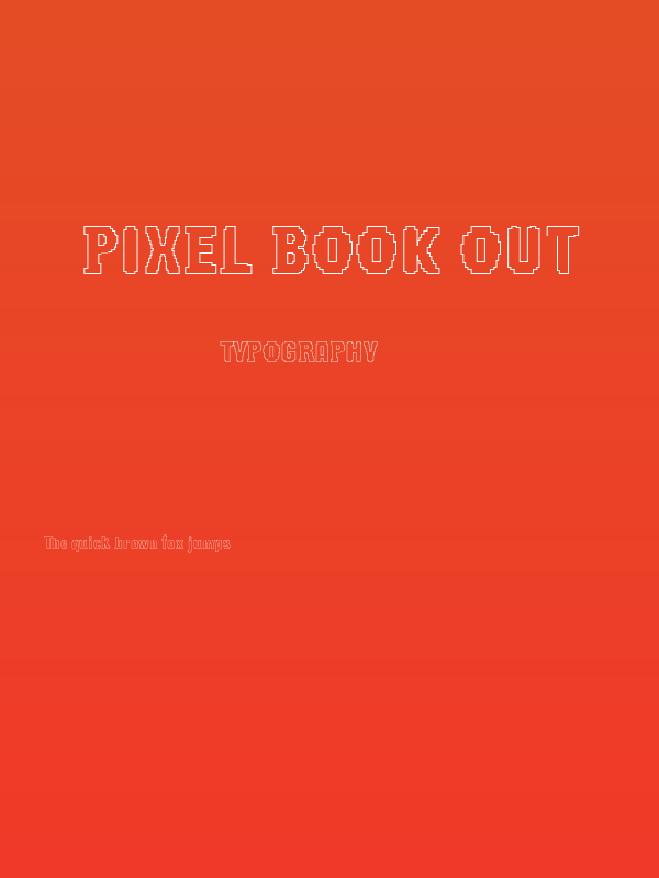 Pixel Book Out Poster