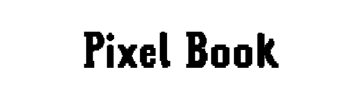 Pixel Book  フリーフォントのダウンロード