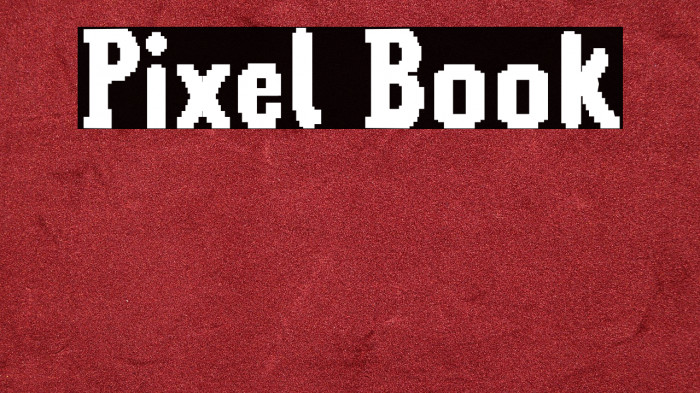 Pixel Book Example 1