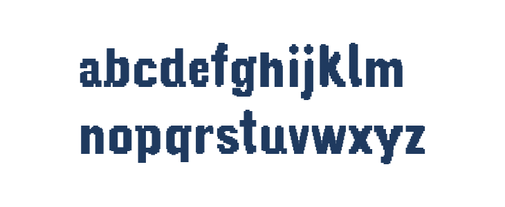 Pixel Book Lowercase