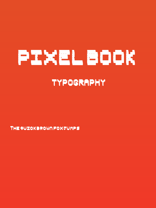 Pixel Book Poster