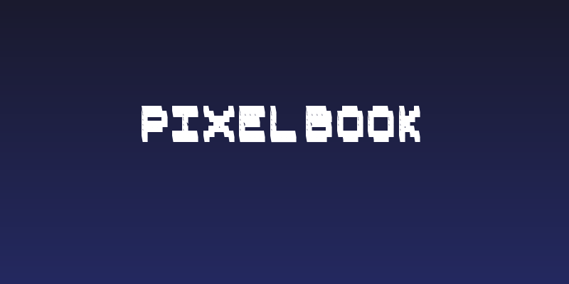 Pixel Book Social Header