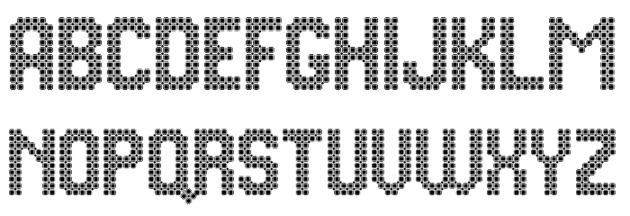 Pixel Chocolate Personal Use On Font LOWERCASE