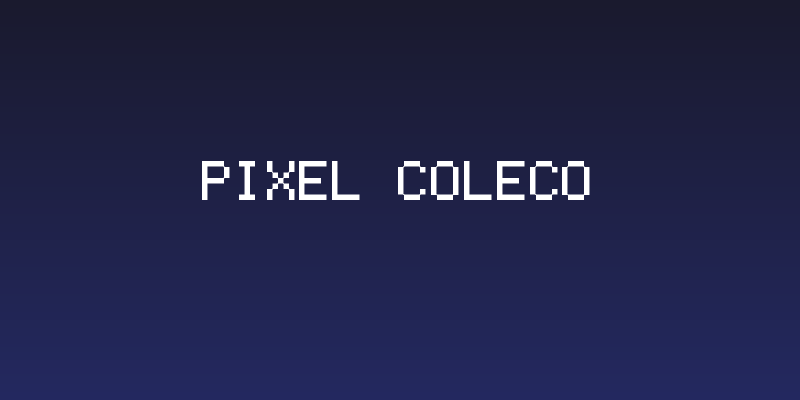 Pixel Coleco Social Header