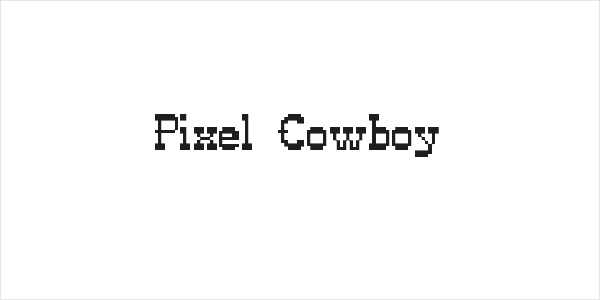 Pixel Cowboy Logo