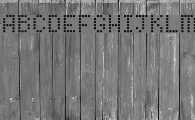 Pixel Cyrillic Font examples