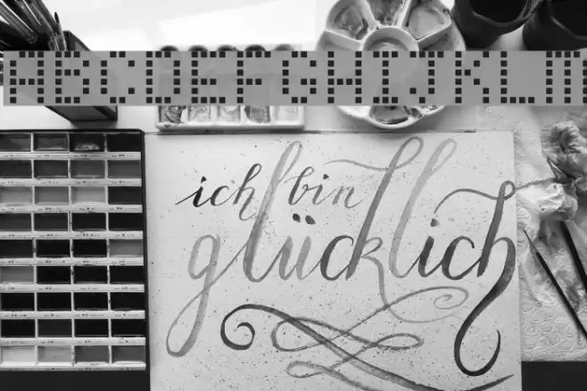 Pixel Cyrillic Font examples