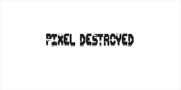 Pixel Destroyed Logo