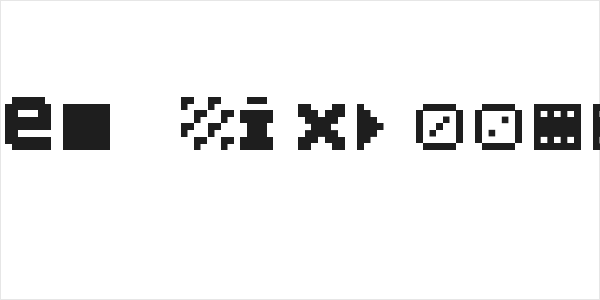 Pixel Dingbats-7 Logo