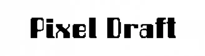 Pixel Draft  Fuentes Gratis Descargar