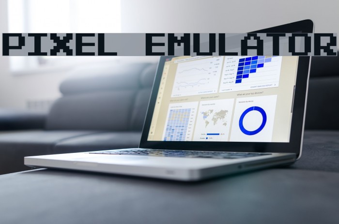 Pixel Emulator Font examples