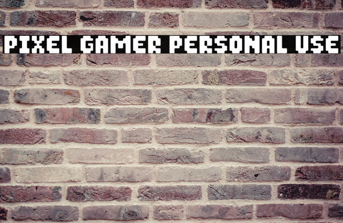 Pixel Gamer Personal use Example 2