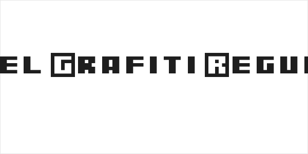 Pixel Grafiti Regular Logo