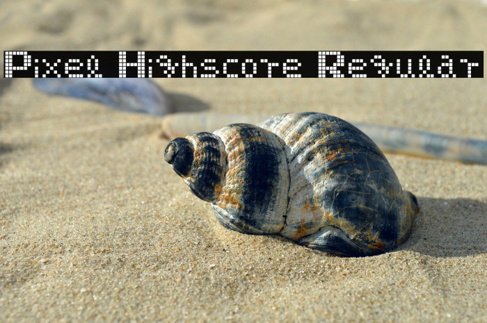 Pixel Highscore Regular Example 3