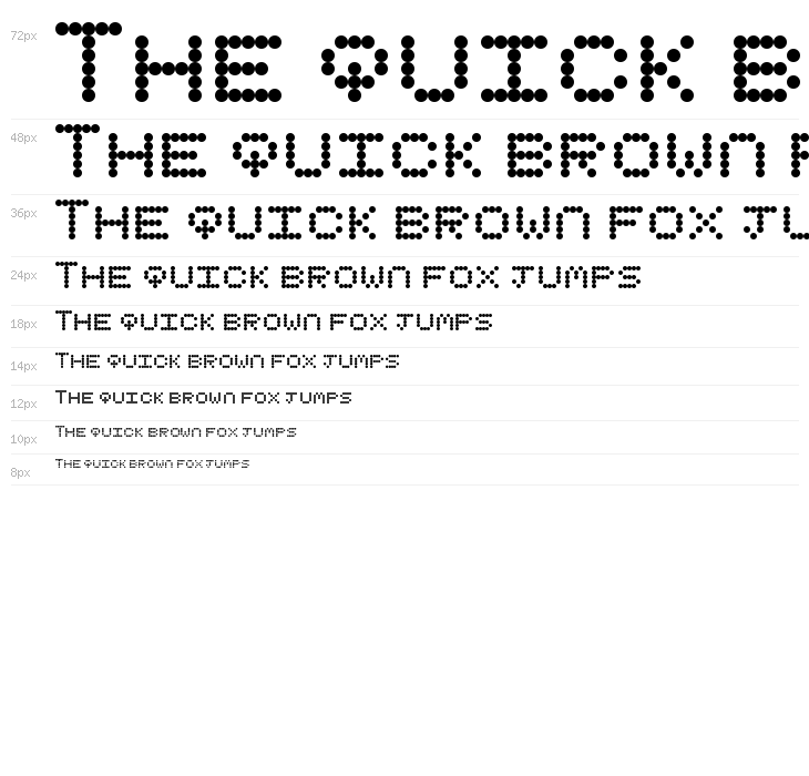 Pixel II Regular Waterfall