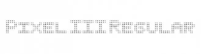 Pixel III Regular  Frei Schriftart Herunterladen