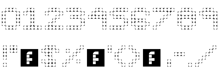 Pixel III Regular Font OTHER CHARS