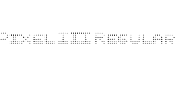 Pixel III Regular Logo
