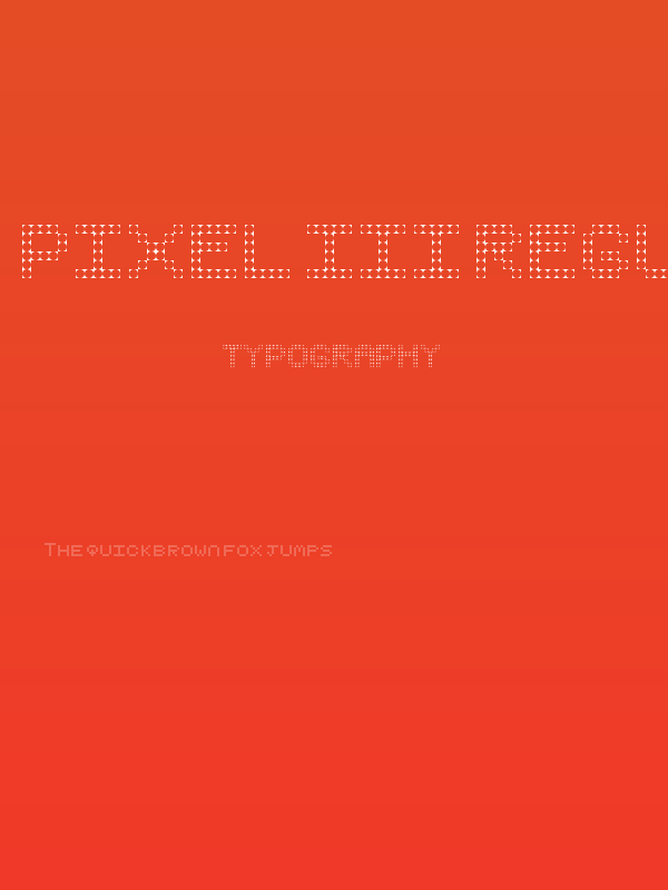 Pixel III Regular Poster