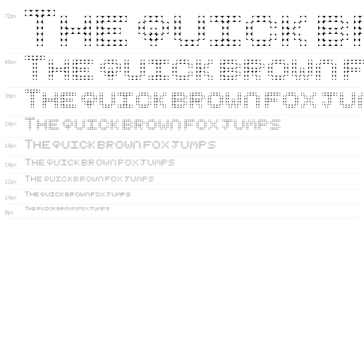 Pixel III Regular Waterfall