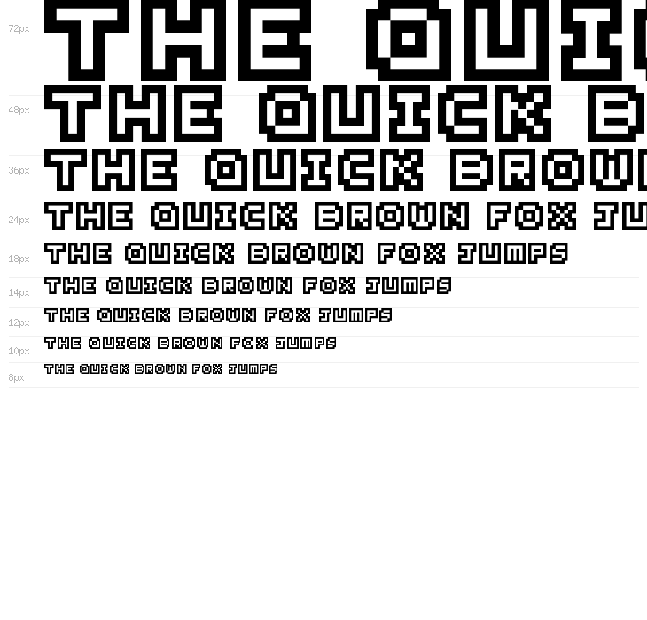 Pixel Inversions Regular Waterfall