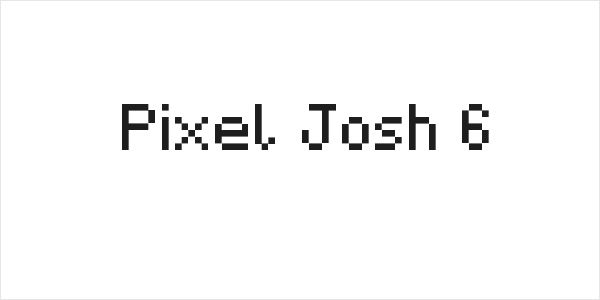 Pixel Josh 6 Logo
