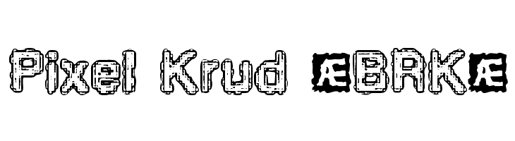Pixel Krud [BRK]  Free Fonts Download