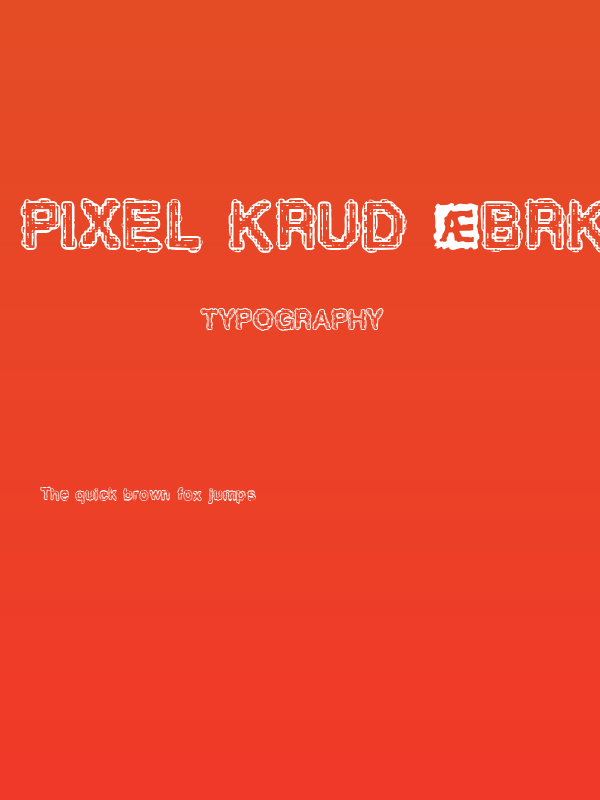 Pixel Krud [BRK] Poster