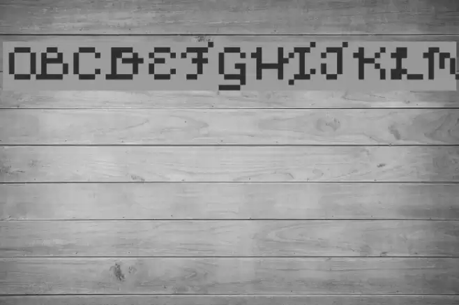 Pixel Love Font examples