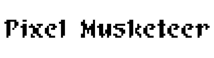 Pixel Musketeer  Free Fonts Download