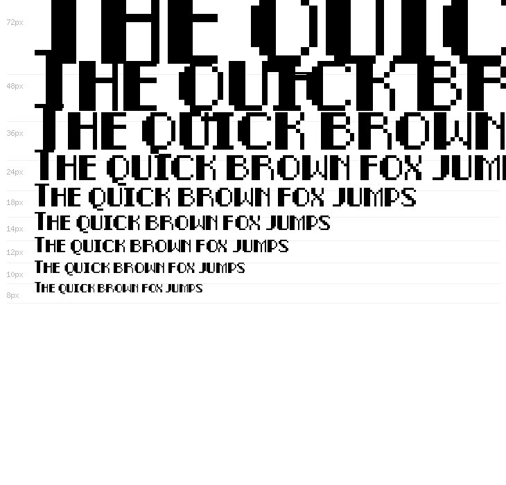 Pixel-Noir Caps Waterfall